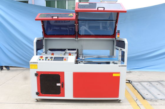 POF filma la L tipo macchina di sigillamento, 70ppm 45pcs/Min Shrink Wrap Packaging Machine